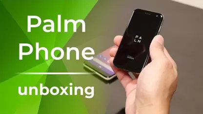 جعبه گشایی از موبایل کوچک اندام Palm Phone