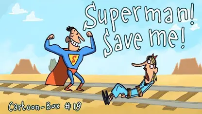 کارتون باکس با داستان ترسناک و خنده دار "سوپر من"