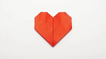 آموزش اوریگامی - قلب روز ولنتاین برای سرگرمی