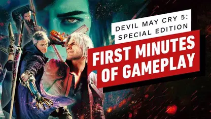 8 دقیقه از بازی devil may cry 5 special edition با کیفیت بالا