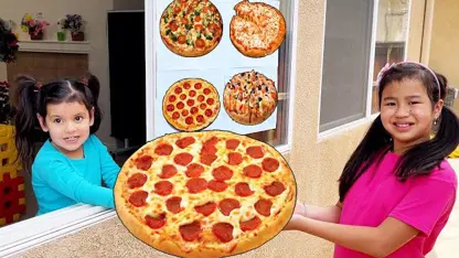 سرگرمی های کودکانه این داستان - درست کردن پیتزا