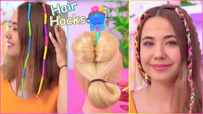 ایده کاردستی دخترانه جدید - پوشش موهای رنگارنگ
