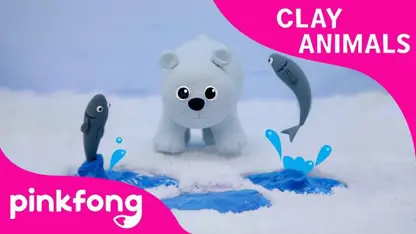 کارتون آموزشی پینک فونگ با داستان - ساختن خرس قطبی