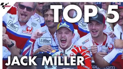 5 صحنه برتر از مسابقات موتورسواری جک میلر در سال 2019