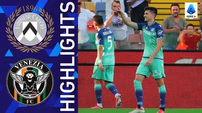 خلاصه بازی اودینزه 3-0 ونیز در هفته دوم سری آ ایتالیا 2021/22