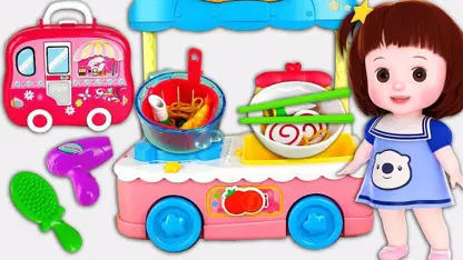 عروسک بازی کودکان این داستان - کامیون آشپزی
