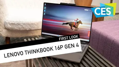 اولین نگاه به لپ تاپ lenovo thinkbook 16p gen 4