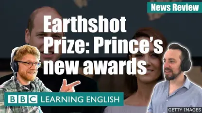 آموزش زبان انگلیسی - جایزه earthshot در یک ویدیو