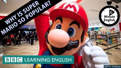 آموزش زبان انگلیسی - محبوب بودن ماریو در یک ویدیو