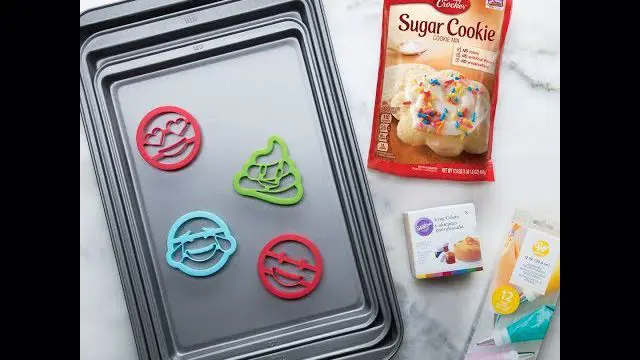کوکی با طرح ایموجی ،ظاهری زیبا به همراه طعم خوشمزه Emoji Cookie