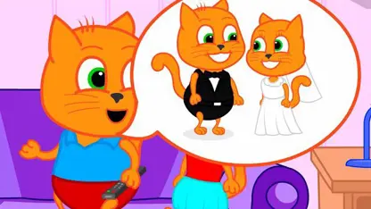 کارتون خانواده گربه این داستان - جشن عروسی