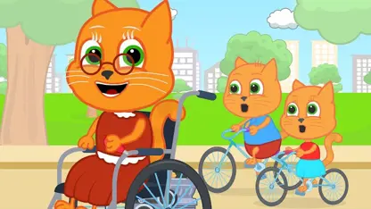 کارتون خانواده گربه این داستان - صندلی برای مادربزرگ