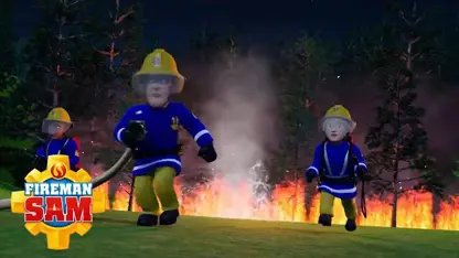 کارتون سام آتش نشان این داستان - بزرگترین آتش سوزی در پونتیپندی
