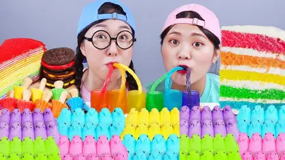 دونا رنگین کمان با مارشمالو در یک نگاه