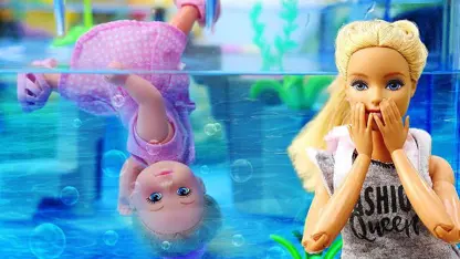 سرگرمی دخترانه این داستان - عروسک بچه باربی در خطر است!