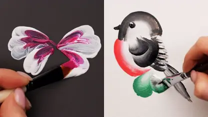 ترفندهای خلاقانه - ایده‌های نقاشی آسان و رنگ‌آمیزی جالب