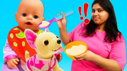 سرگرمی دخترانه - عروسک baby born برای کودکان