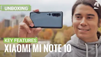 جعبه گشایی گوشی xiaomi mi note 10 در چند دقیقه