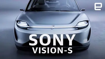 رونمایی و معرفی خودرو الکتریکی sony vision-s در ces 2020