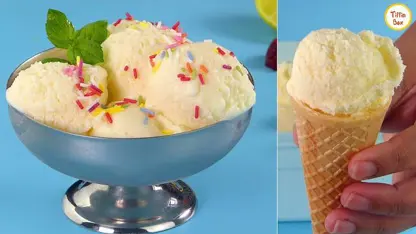 طرز تهیه بستنی وانیلی خانگی یک دسر تابستانه!