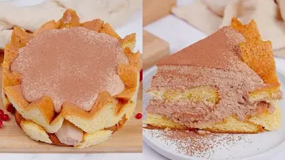 طرز تهیه پاندورو شارلوت یک کیک سریع و متفاوت