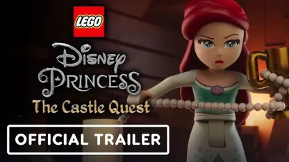 تریلر بازی lego disney princess: the castle quest در یک نگاه