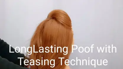 آموزش مدل مو- مدل موی پف دار با ماندگاری طولانی