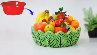 آموزش ساخت ظرف میوه با سیمان در یک نگاه