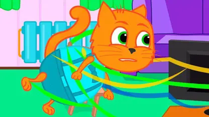 کارتون خانواده گربه با داستان - شبکه رنگین کمانی
