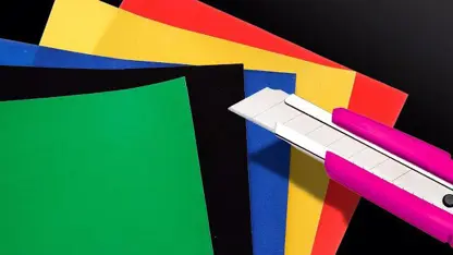 ایده های اوریگامی با کاغذ های رنگی برای سرگرمی