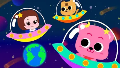 کارتون کودکانه این داستان "سفر بچه فضایی"