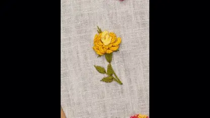دوخت دست گل رز در یک نگاه