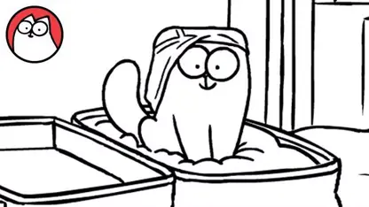 کارتون گربه سایمون این داستان "چمدان"