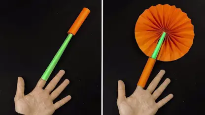 آموزش اوریگامی - فن کاغذی رنگی در یک ویدیو