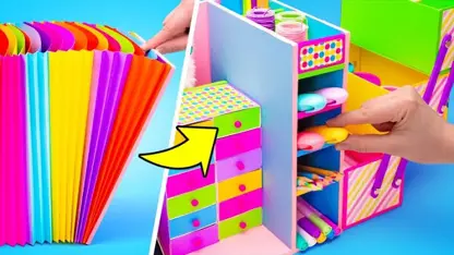 کاردستی نظمدهنده مقوایی برای سرگرمی