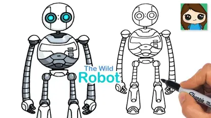 آموزش نقاشی به کودکان - ترسیم ربات وحشی در یک نگاه