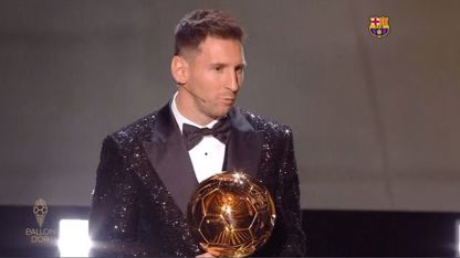 کلیپ بارسلونا - مسی برنده هفتمین توپ طلا 2021