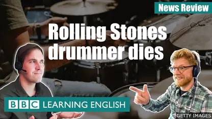 آموزش زبان انگلیسی - رولینگ استونز درگذشت در یک ویدیو