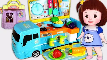 عروسک بازی کوکان این داستان - کامیون آبی رنگ