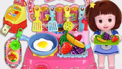 عروسک بازی کودکان با داستان - فود کورت و آشپزخانه