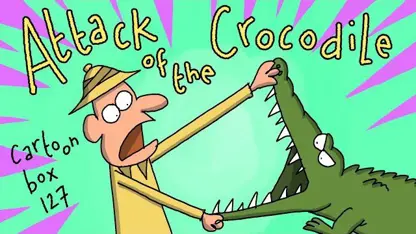 انیمیشن کوتاه کارتون باکس این داستان " حمله تمساح"