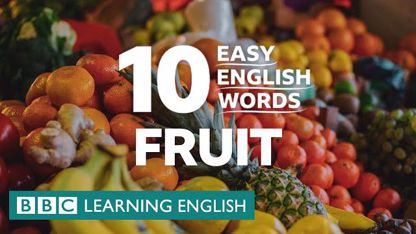 10 کلمه آسان انگلیسی برای میوه 🥝 در یک نگاه