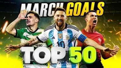 فوتبال 50 گل برتر ماه مارس 2023