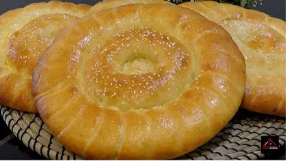 طرز تهیه نان ازبکستانی خوشمزه در چند دقیقه