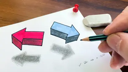 آموزش نقاشی سه بعدی برای مبتدیان - جهت های راهنما