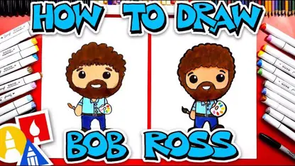 آموزش نقاشی کودکان "کشیدن باب راس" در چند دقیقه